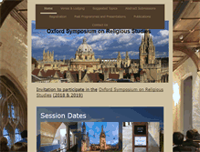 Tablet Screenshot of oxfordsymposiumonreligiousstudies.com